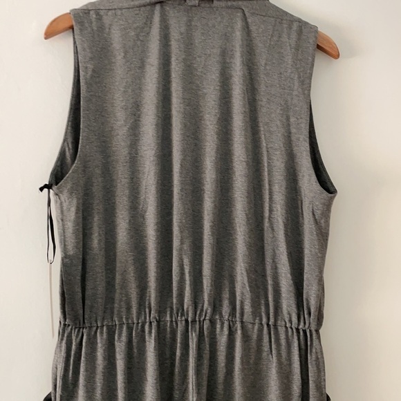 Flattering Jersey Strechy Penelope jumpsuit Sarah Liller Gray Sz XL Travel Casua - Picture 10 of 11